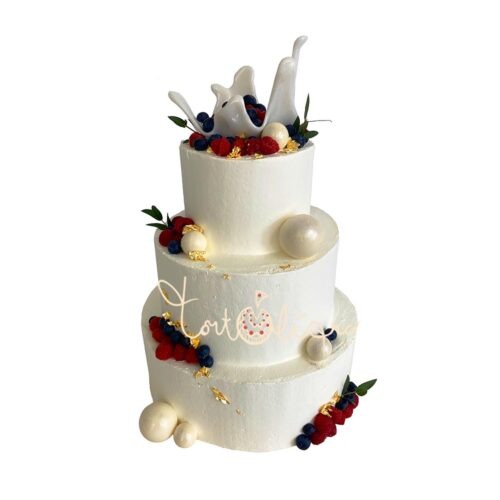 Торт свадебный - кондитерская Тортольяно
