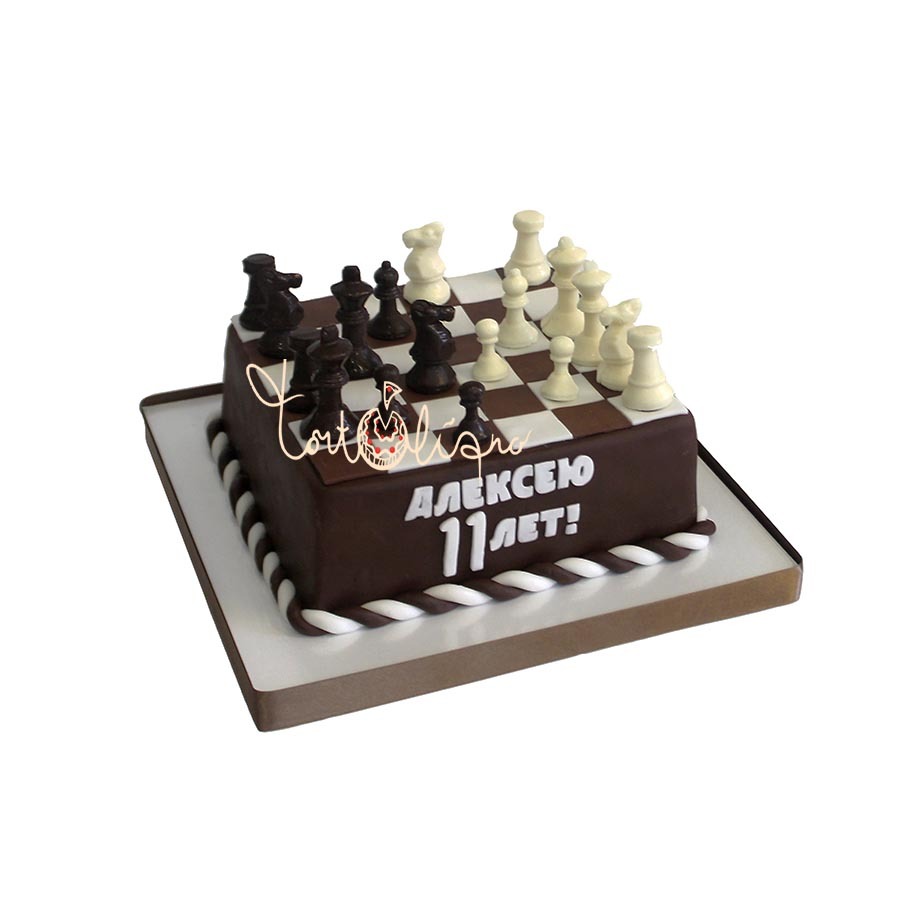 Торт «Шахматный»